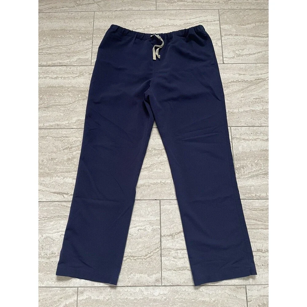 FIGS Pisco Basic Scrub Pants Navy Blue FM4500 Size XL